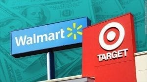 Walmart y Target están gastando altas sumas de dinero para competir con Amazon