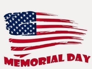 El mercado bursátil estadounidense estará cerrado hoy lunes 28 de Mayo 2018 por el Día de los Caídos en Guerra o Memorial Day.
