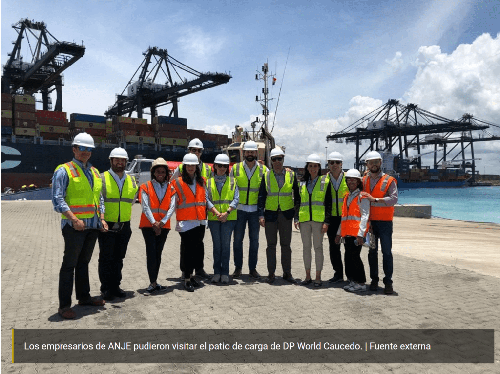 ANJE valora conectividad mundial de DP World Caucedo