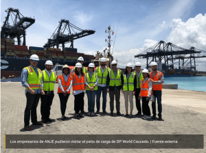 ANJE valora conectividad mundial de DP World Caucedo
