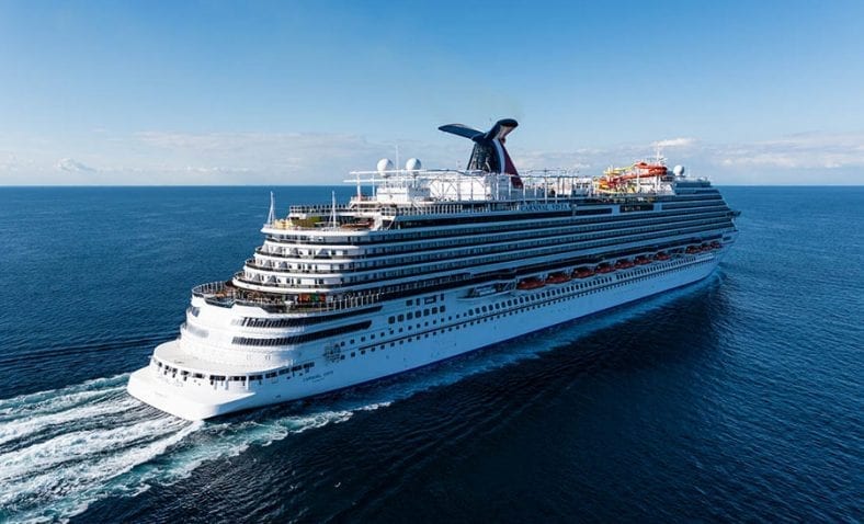 Puertos dominicanos recibirán en junio el crucero más grande de Carnival