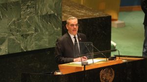 En Asamblea General de la ONU presidente Abinader advierte que estabilidad en Haití es necesaria para seguridad regional