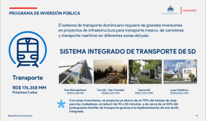 Milton Morrison dice Ley de Modernización Fiscal permitirá un transporte moderno y eficiente en RD